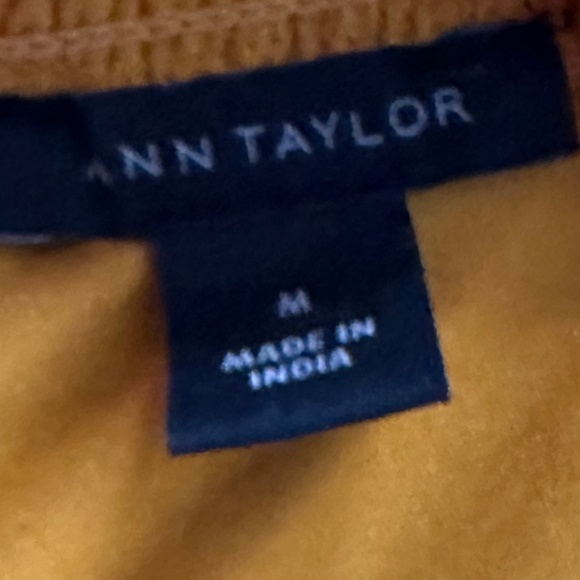 Ann Taylor ruffle smocked v-neck top - Picture 6 of 7